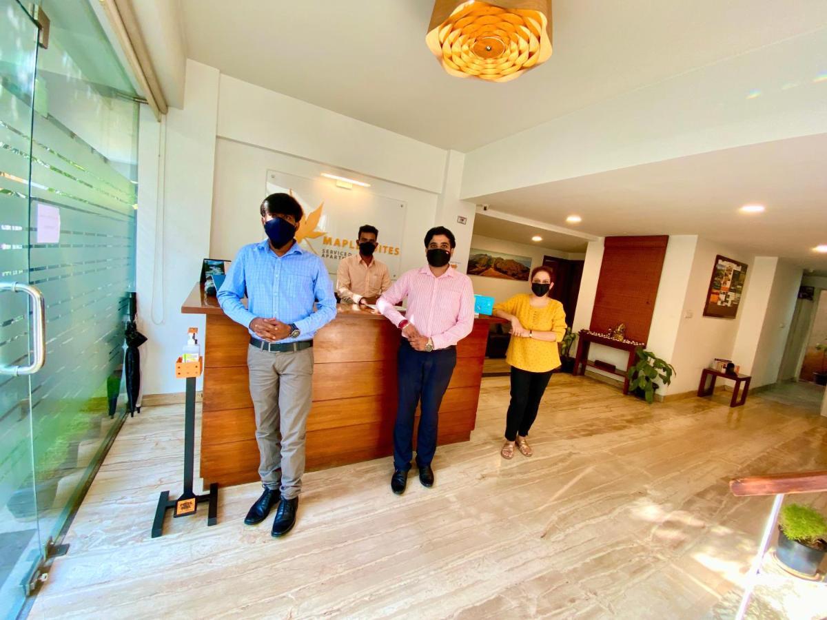 Maple Suites, Serviced Apartments Bangalore Esterno foto